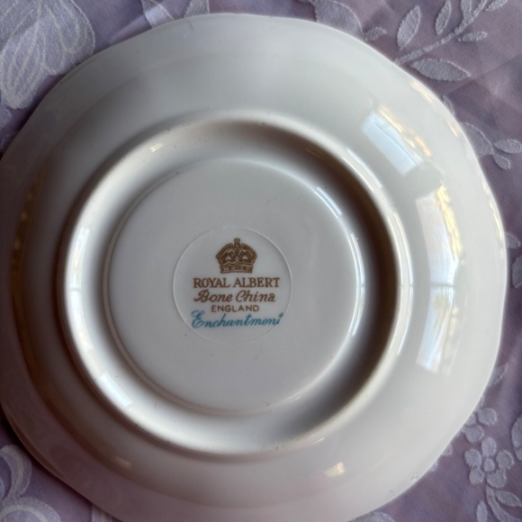 Royal Albert Enchantment Cup, Saucer and Plate Trio - Picture 6 of 6
